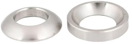Rondella conica in acciaio inossidabile 304, M6 M8 M10 M12 M16 M20 M24 Guarnizione sferica svasata solida Rondella conica concava convessa(Conical M6 10Pcs)