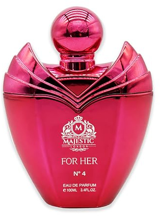 Majestic For Her No4 by Fine Perfumery for Women – 3,4 oz Eau de Parfum Spray