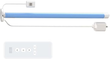 Yominerr Motore per Tende A Rullo Smart WiFi con Attacco per Tubi da 17mm/20mm/25mm/28mm, Spina EU e R1