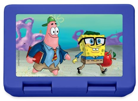 Spongebob Schwammkopf Und Patrick Gehen Zur Schule Brotdose Lunchbox