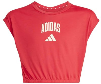Adidas Mädchen Seasonals Collegiate Typography T-Shirt T-Shirt