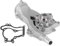 Motoforti Engine Water Pump for Vauxhall Mokka 2012-2025 No.1334128/1334169/25192709/25193406/55561623/1334210/1334219/1334228 Cooling Water Pump 1 Gasket 1 Set