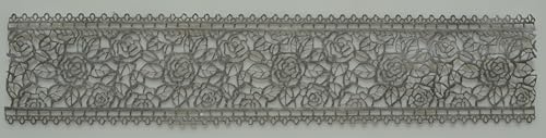 3 x Simply Heaven Edible Pre-Made Ready to Use Edible Cake Lace made from mat 7 (Silver)