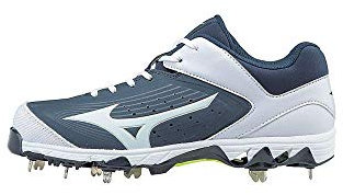 Mizuno Damen Swift 5 Fastpitch Softball Cleat Schuh, Blau (Marineblau/weiß), 35.5 EU