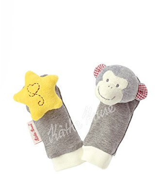 Käthe Kruse 91378 Affe Carlo Activity Socken, mehrfarbig