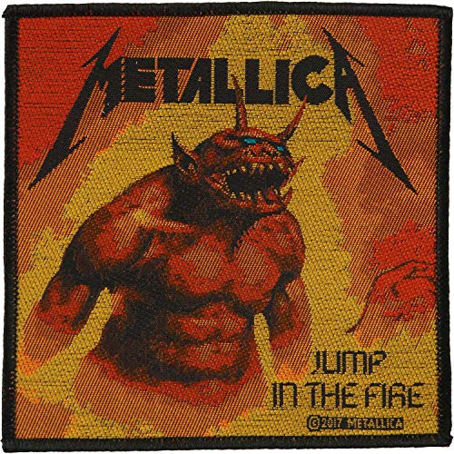 METALLICA JUMP IN THE FIRE Patch/ Aufnäher