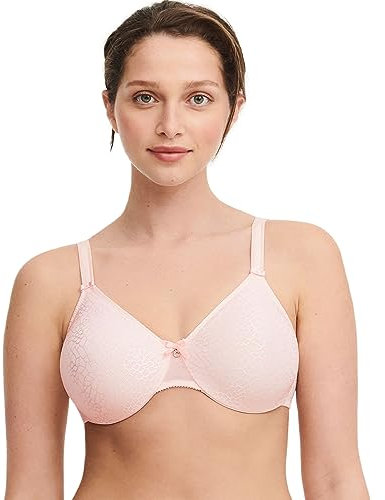Chantelle Women's, C MAGNIFIQUE, Covering Molded Bra, Women's invisible lingerie, Zart Rose, 34E