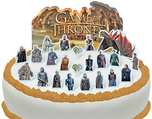 PRE-CUT Game of Thrones Edible Cake Scene - 23 pieces