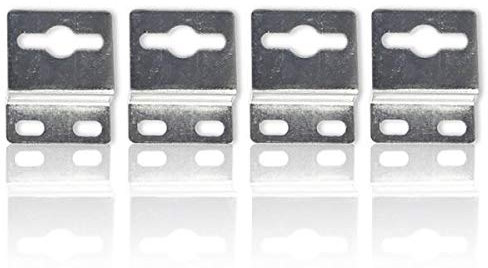 LED Panel Wand- und Deckenhalter 4 Stück Z Halterung