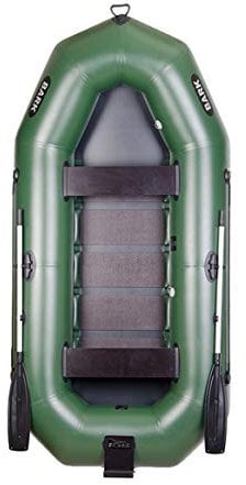 Schlauchboot BARK 300 cm für e-Motor - Paddelboot für 3 Personen mit Heckspiegel und Lattenboden - Angelboot in Profi-Ausführung