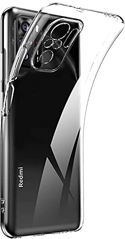 Captor Hülle Transparent TPU Silikon Case, ultradünn & weich, Anti-vergilbend, Flexibles Clear Cover, Handyhülle (Xiaomi, Trasparente, Xiaomi: Redmi Note 10/10S)
