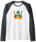 Ananas Hawaii Aloha Ukulele Geschenk - Uke Gitarre Raglan