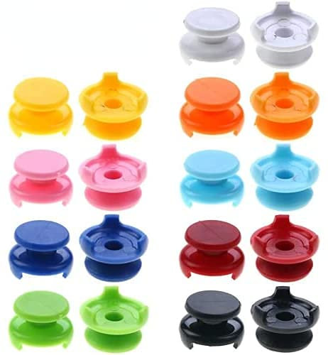 2 pz Thumbsticks Copertura aumentata pollice Joystick Extender Caps per PS5 PS4 PS3 Xbox 360 Xbox One Controller (rosa)