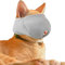 OHCOZZY Katze Maulkorb mit Atmungsaktivem Mesh, Maulkorb für Katzen Verhindern Beißen Kauen Katzenpflege (Größe S, Grau)