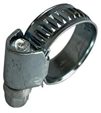 12-22mm Hose Clamp Hose Pipe Clip Zinc Plated (9mm Bandwidth, Light Range) x1