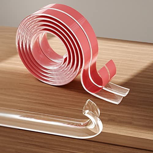 Kantenschutz Baby Transparent - Eckenschutz Selbstklebend Klebestreifen für Schubladen, Schränke - Silikon Kantenschutz (2m)