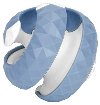 Naroote Unendliche Rollende Kugelbahn, Ergonomisches, Schönes Rollendes Kugelbahn-Puzzle für (Blau)