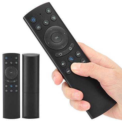 G20BTS Air Fly Mouse, Kabellose Bluetooth 5.0-Fernbedienungstastatur, Gyroskop-Maus für Android TV Box Smart TV, Spielgriff mit Bewegungserkennung, Unterstützt IR-Lernen