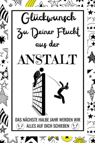 Abschiedsgeschenk Kollegen: Lustiges Notizbuch I Abschied kollegin geschenk