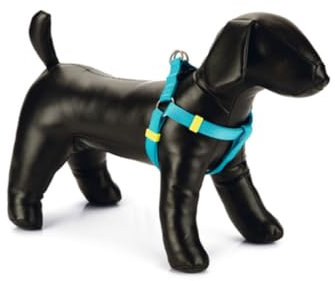 Beeztees Uni - Hundegeschirr - Nylon - Hellblau - 26-40 cm x 10 mm