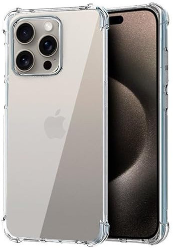 Cool Case for iPhone 15 Pro MAX AntiShock Transparent