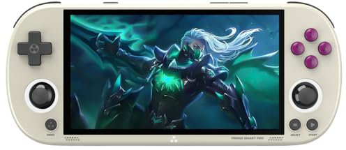 LYEAA Handheld gaming device Game Console 4.96 Inch Screen Portable Game Console 5000mAh Double Joystick
