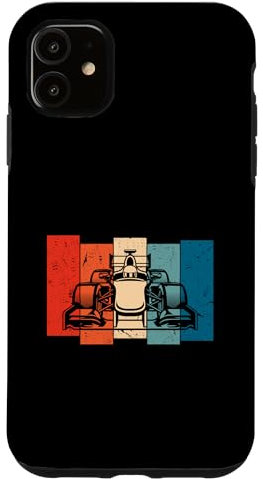 Hülle für iPhone 11 Formula Racing 2024 Rennwagen Vintage Retro Formel