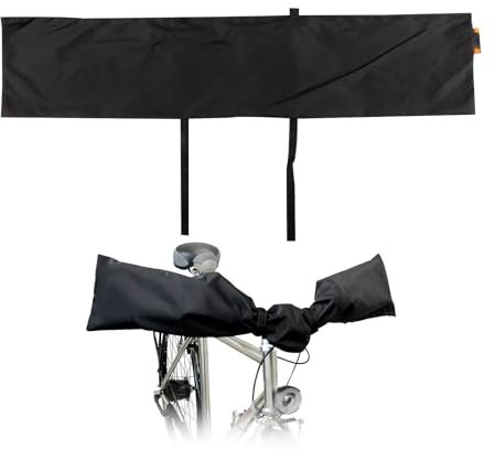 YHZNAGEM Lenkerschutz Lenkerschutzhülle Ebike Fahrrad Transportschutz Fahrradabdeckung Wasserdicht Universell Lenker Schutzhülle 82CM*17CM