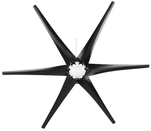 Jopwkuin Generatore Eolico in Fibra di Nylon Generatore Eolico Piccolo Stabile 21,7 Pollici per la Ricarica della Barca (#6)