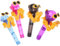 VICASKY 4 Stück Roboter belohnung Kinder kindergeburtstags mitgebsel Funny Toys Spielset für Kinder Lutscher-Bonbonhalter Lollipop-Roboterspielzeug für Kinder Kleinkindspielzeug Abs