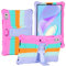 BENTOBEN for Lenovo Tab M9 9 inch Tablet Case with Stand for Kids, Slim Lightweight Soft Silicone Heavy Duty Shockproof Rugged Full Body Protective Tablet Case for Lenovo M9 2023 TB310FU (Pink)