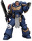 GWTCTOY JoyToy 40K Originallizenz 1:18 Actionfigur, Space Marine 2 Uitramarines Titus, 12.8CM große Bausätze für Sammel-Actionfiguren