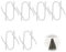 12 Pcs Crochet Radiateur Rond, Patere Radiateur Seche, Crochet Serviette Salle De Bain, Accroche Sèche-serviettes Plastique,Crochets pour Chauffant Peignoir,Tous Les Radiateurs Standards