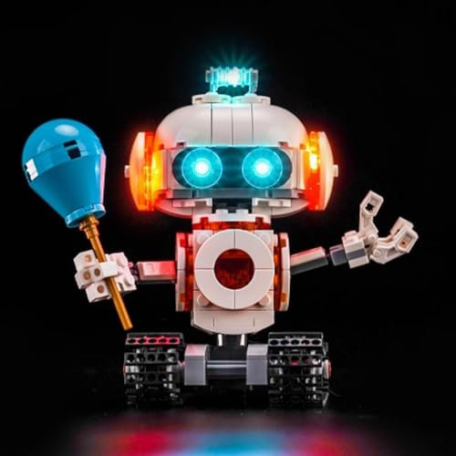 LED Lighting Kit for Lego 31164 Space Robot Model, LED Lights Compatible with Lego 31164 Space Robot Model(Lego Model Not Included)