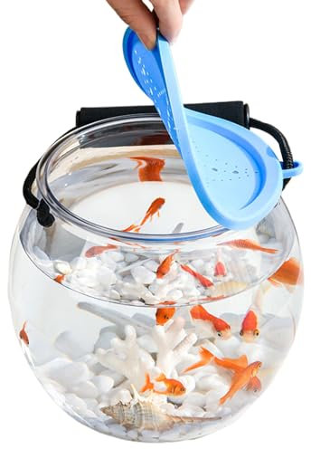 Gmokluytw Aquarium Glasbehälter | Nano Aquarium | Aquarium | Komplettset Mit Filter & Beleuchtung | Ideal Für Wohnzimmer & Büro | Einfache Reinigung & Stilvolles Design