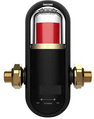 Prefiltro Gill + rete in acciaio inossidabile, sedimento centrifugato for tutta la casa, controlavaggio del depuratore del filtro 'acqua,Efficace per purificare l'acqua