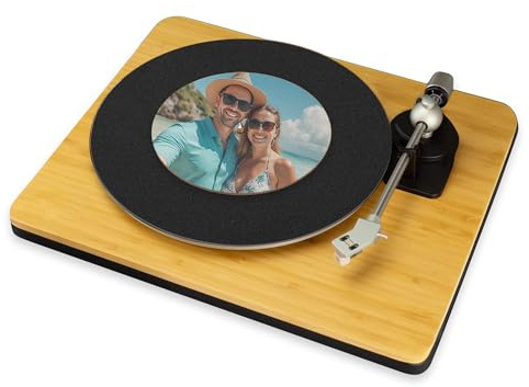 Custom Printed Your Photo Record Player Slip Mat Turn Table DJ Slip Mat Scratch pad (7)