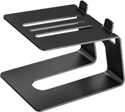 ERINGOGO Metal Desktop Speaker Stand Angle Sound Riser for Computer and Monitor Speakers with Space Saving Design Easy Installation Compatible with Various Desktop Audio Devices