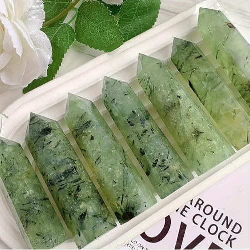 1pc 5-6cm Crystal Quartz Wand Point Stones Aquarium Crafts Making Ornaments Home Decor