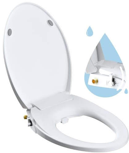 Hibbent Bidetsitz länglich, selbstreinigend weiß