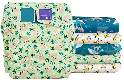 Bambino Mio, miosolo pack de couches lavables, forêt tropicale