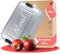 elasto – Personalisierte Brotdose mit Name aus Aluminium – BPA-freie Brotbox mit Gravur für Kindergarten, Schule & Ausflüge – Personalisierte Geschenke für Kinder (17x12x5 cm | Silber)