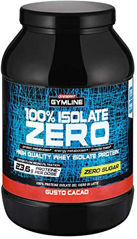 ENERVIT® Gymline 100% Whey Protein Isolate ZERO Cacao