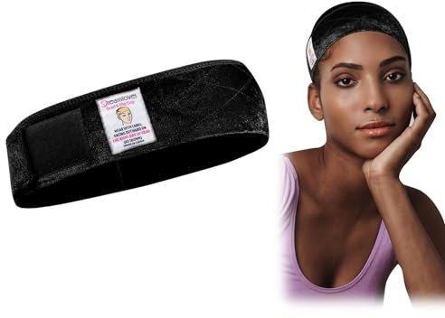 Dreamlover Wig Grip Band for Women, Velvet Wig Grip Headband, Black