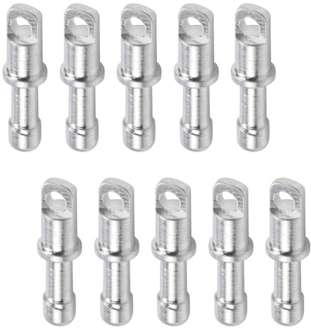 T Tulead 10PCS Tent Pole Repair Sleeve Tent Pole End Plug Aluminum Alloy Spare End Plugs for 8.5mm/0.33 Tent Poles