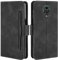 HualuBro Cover per Xiaomi Redmi Note 9S, Redmi Note 9 PRO Cover, Flip Cover a Libro in Premium PU Pelle Magnetica Antiurto Case Portafoglio Custodia per Redmi Note 9S Cover - Nero