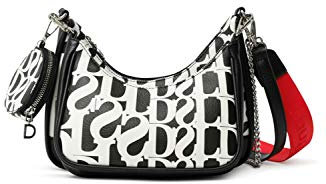 Desigual Bols Cristalina Medley Shoulder Bag Negro