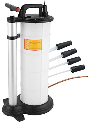ATPEAM Pompa Manuale 9L Aspira Olio Motore Auto e Moto, Aspiratore Olio per Cambio Olio Motore Universale