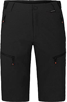 Bergson LEBIKO Bermuda | Herren Wandershorts, robust, elastisch, Black [900], 64 - Herren