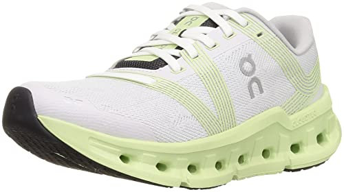 ON Damen Laufschuhe Cloudgo 7/38 White 38 EU Frauen Schnürung Low-Top Einfarbig Mesh Gummi Flach 4.5 cm Dual-Density-Foam mäßig Komfort Sport Laufen/Joggen Athletic Frauen